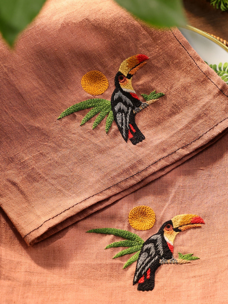 Jungle Sunset - Table Napkins (Set of 2)