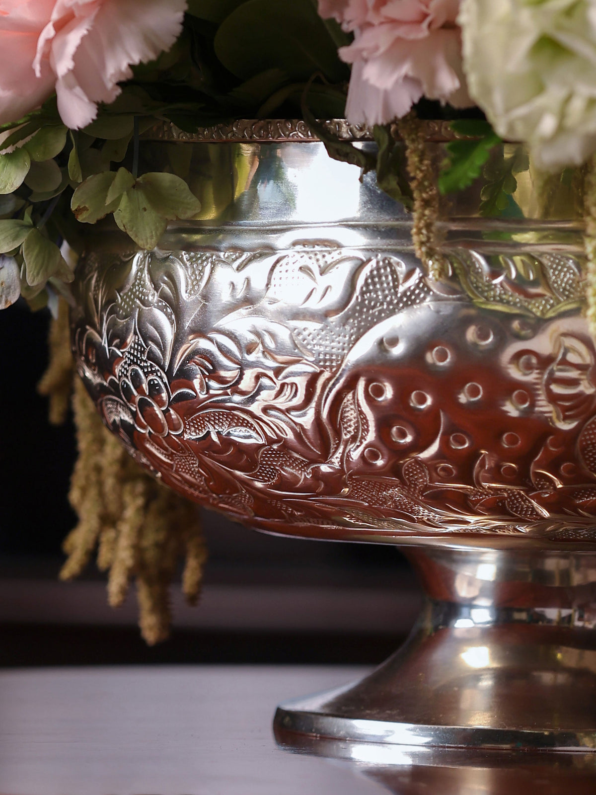 Enchanted Forest Urli/Center Piece - Silver