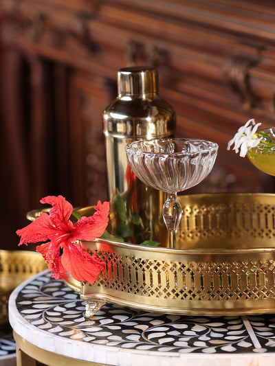 Ribber Rhythm Fluted Scoop Glass | 200 ml