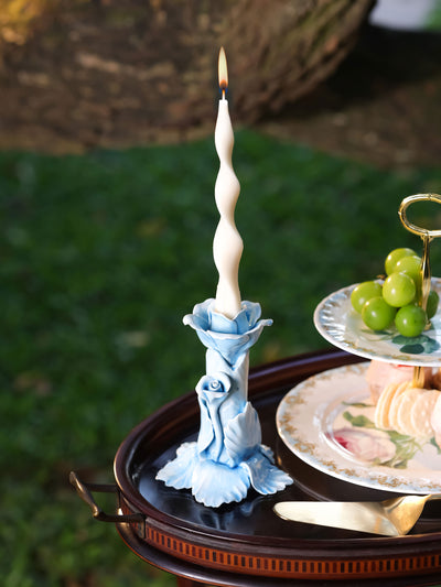 Blue Candle Holder