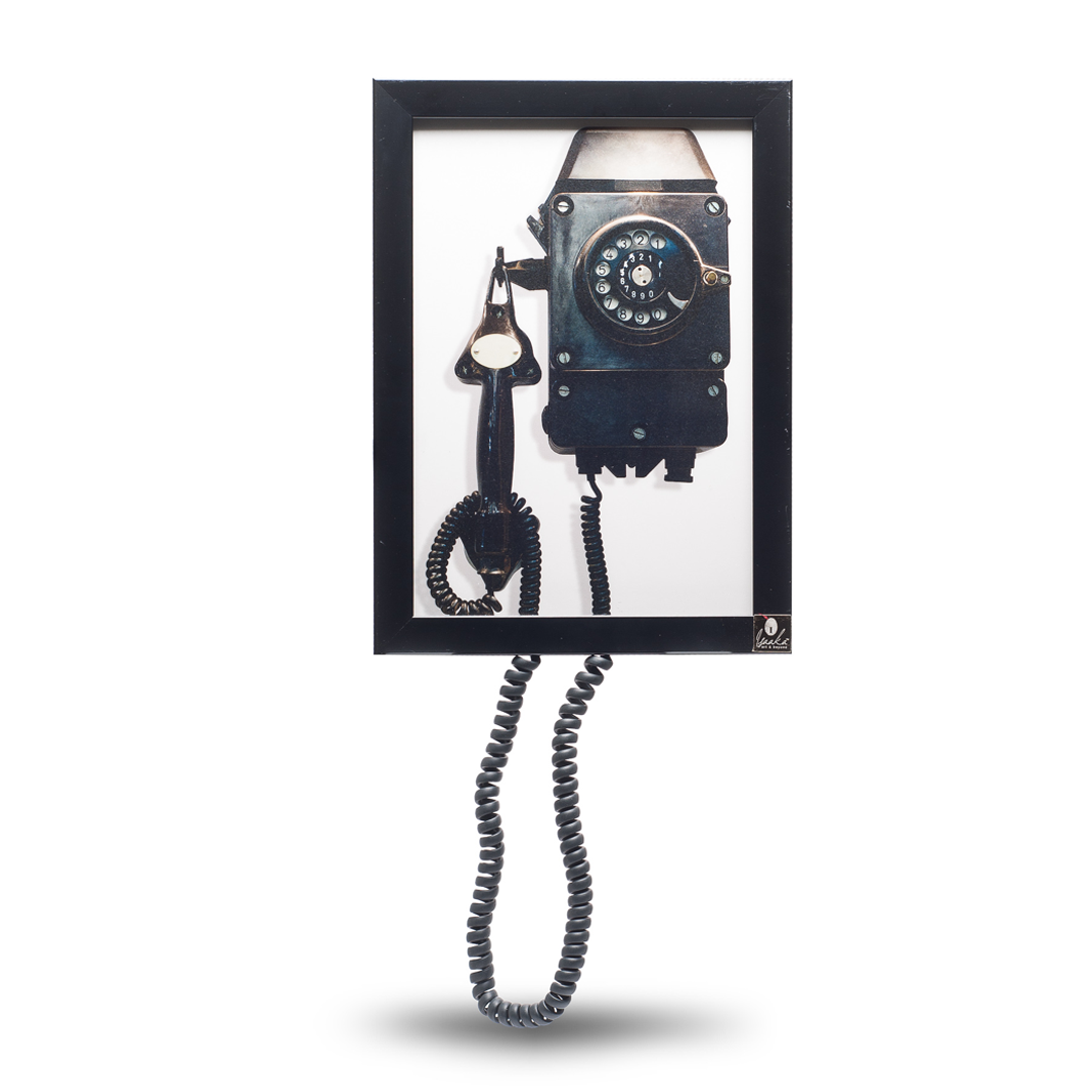 3D Wall Art Decor: Telephone