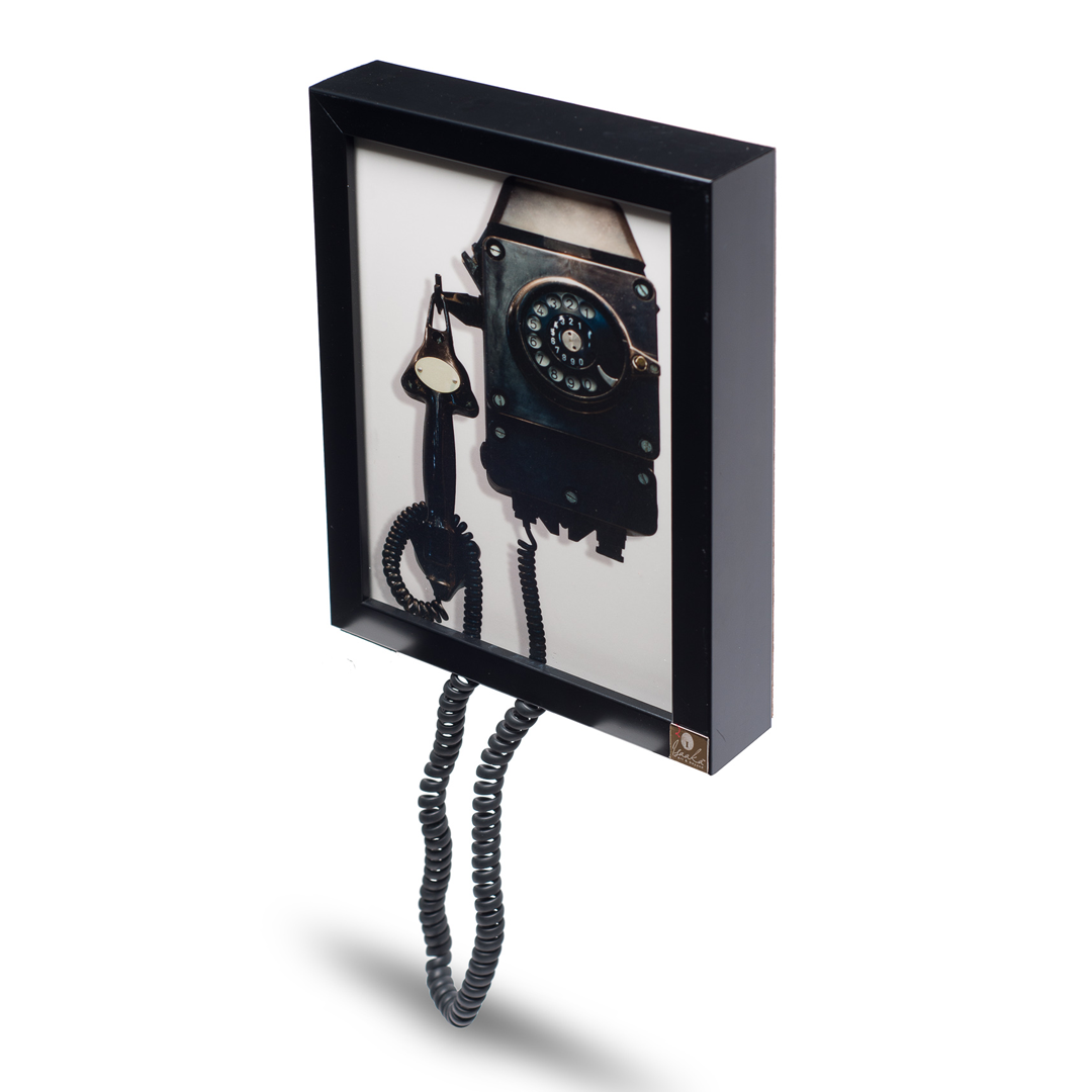 3D Wall Art Decor: Telephone