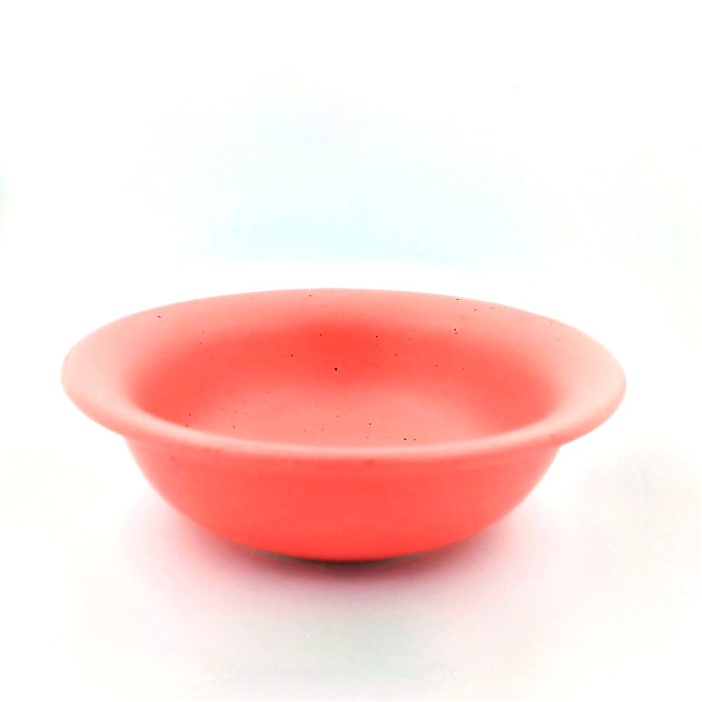 Set of 2 Ceramic Bowl | 7 inch | Pink Dotted Design