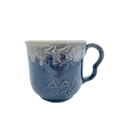 Blending Blue Mug by Glimpse Homes | 220 ml | Set of 2 mugs