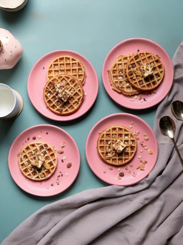 Peony Pink Dessert Plates