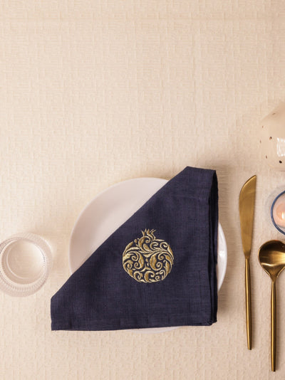 Regal Pomegranate Cotton Slub Napkins