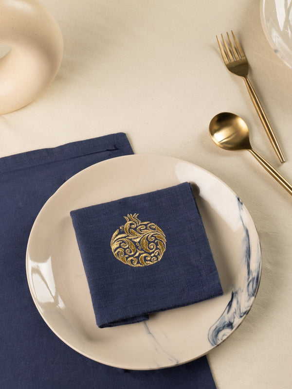 Regal Pomegranate Cotton Slub Napkins