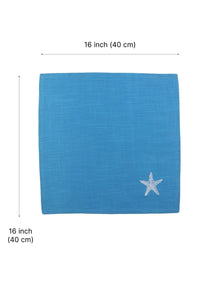 Starfish Soiree Cotton Slub Napkins