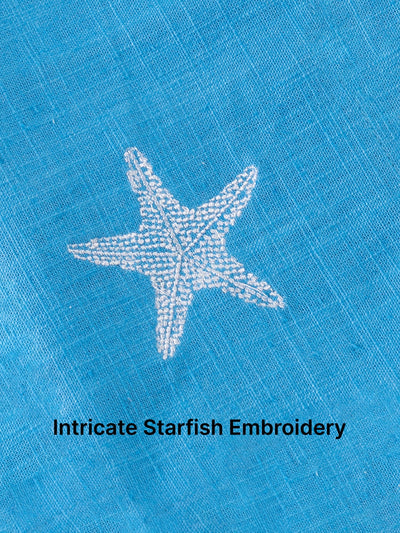 Starfish Soiree Cotton Slub Napkins