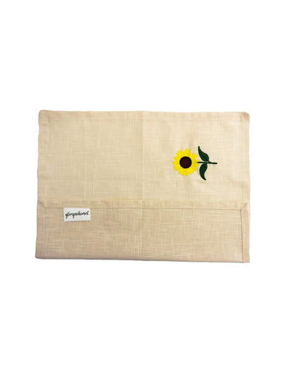 Amber Sunflower Cotton Slub Napkins