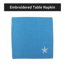 Starfish Soiree Cotton Slub Napkins & Mats Combo