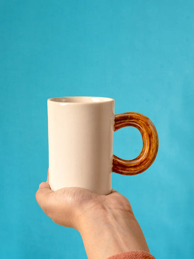 Pretzel Bagel Churros Mugs | Set of 2 - Bagel Churros