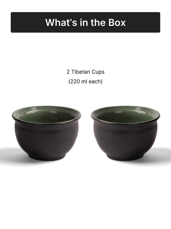 Tibetan Cup and Saucer | Set of 2 - Without Saucer