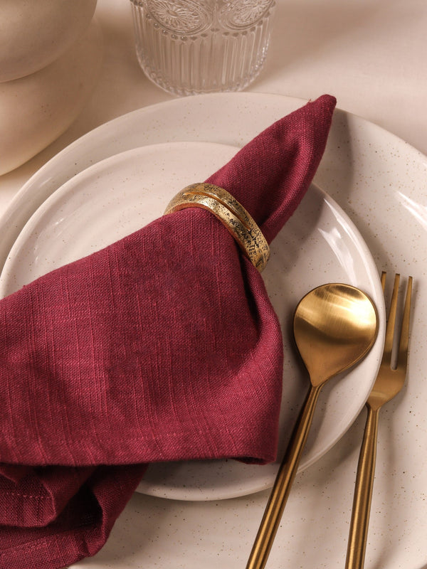 Triangle Napkin Rings With Name Tags