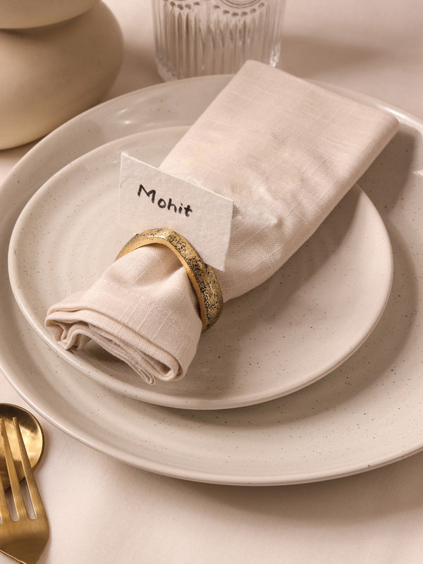 Triangle Napkin Rings With Name Tags