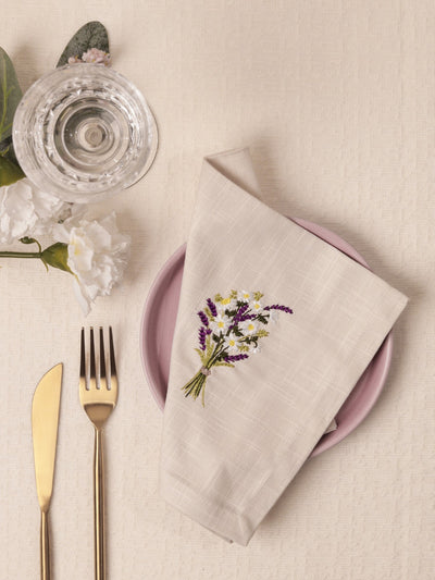 Lavender Bliss Cotton Slub Napkins