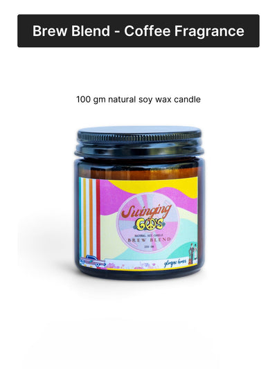 60s Gen Z Retro Rewind Candles | Set of 2