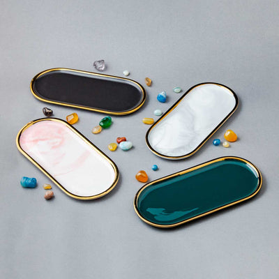 Elegance Green Platter (L)
