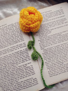Book mark - Crochet Rose