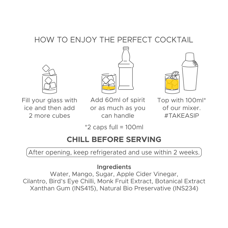 Cocktail Mixer - Indian Summer (4 Serve)