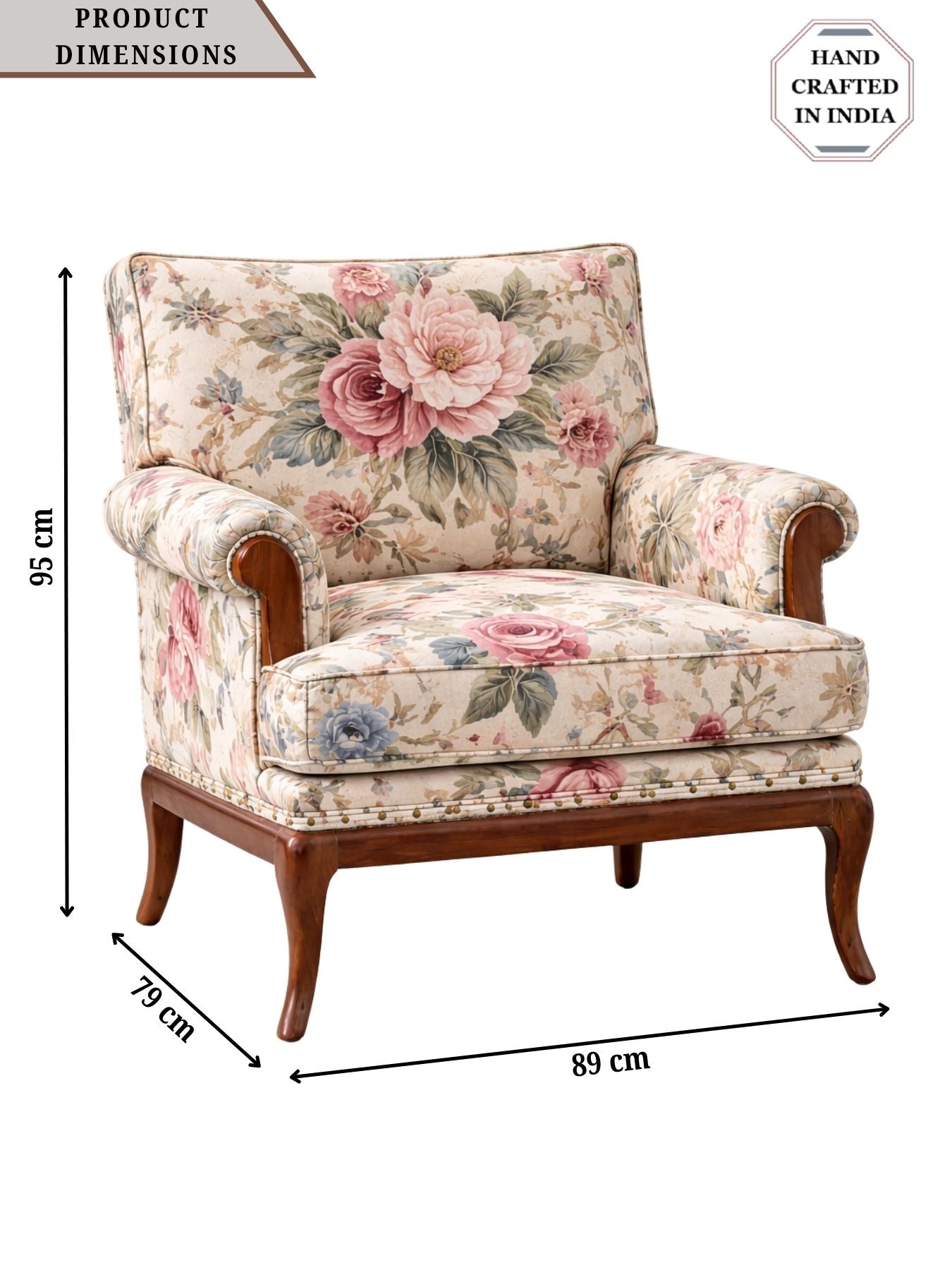 Akira Velvet Fabric Armchairs