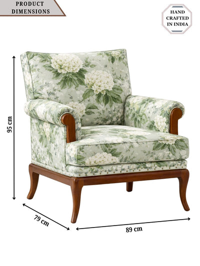 Yasumi Velvet Fabric Armchairs