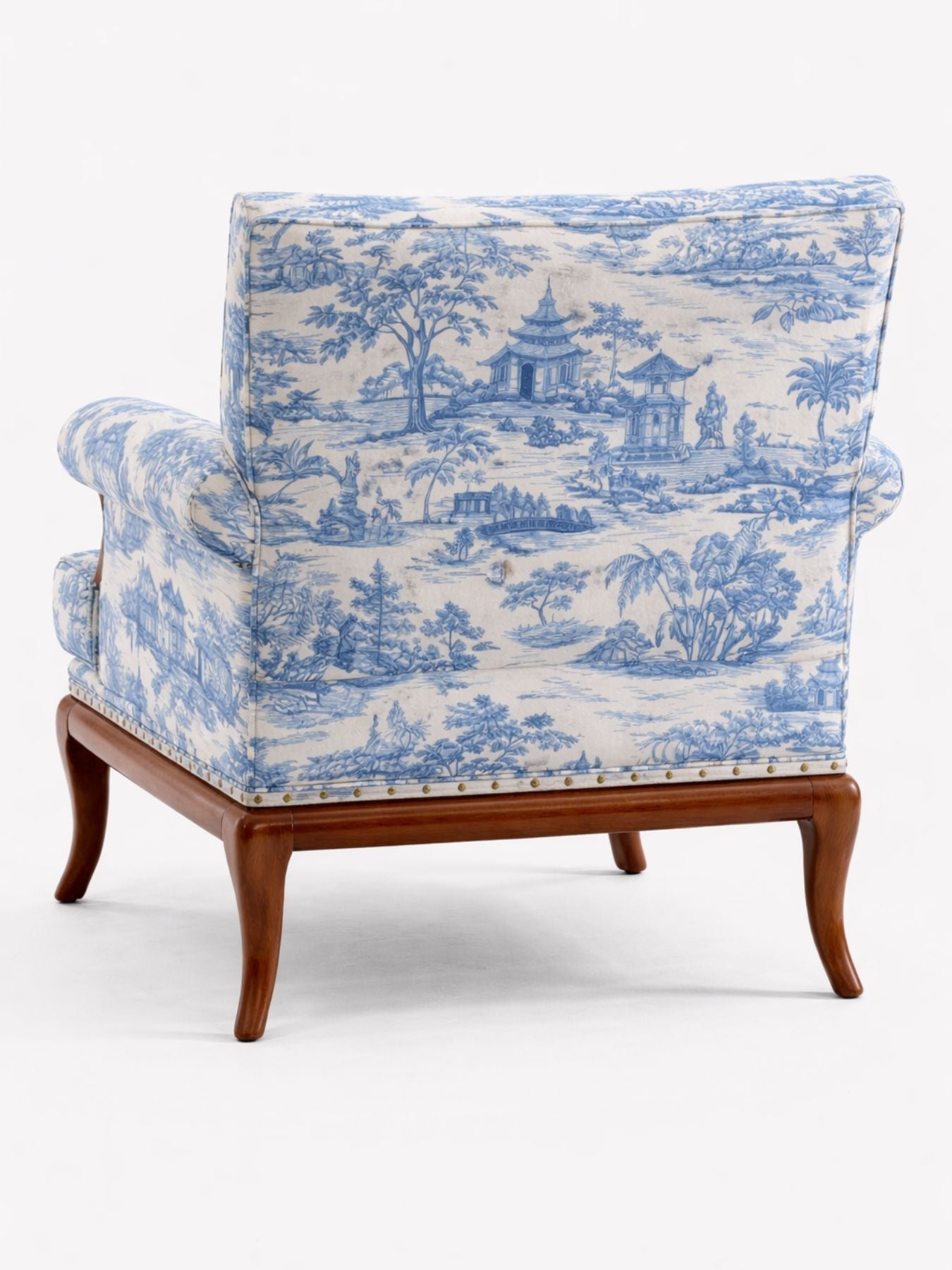 Aurelia Velvet Fabric Armchairs