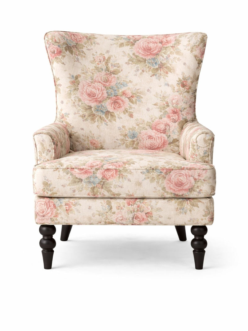 Heritage Blossom Print Armchair