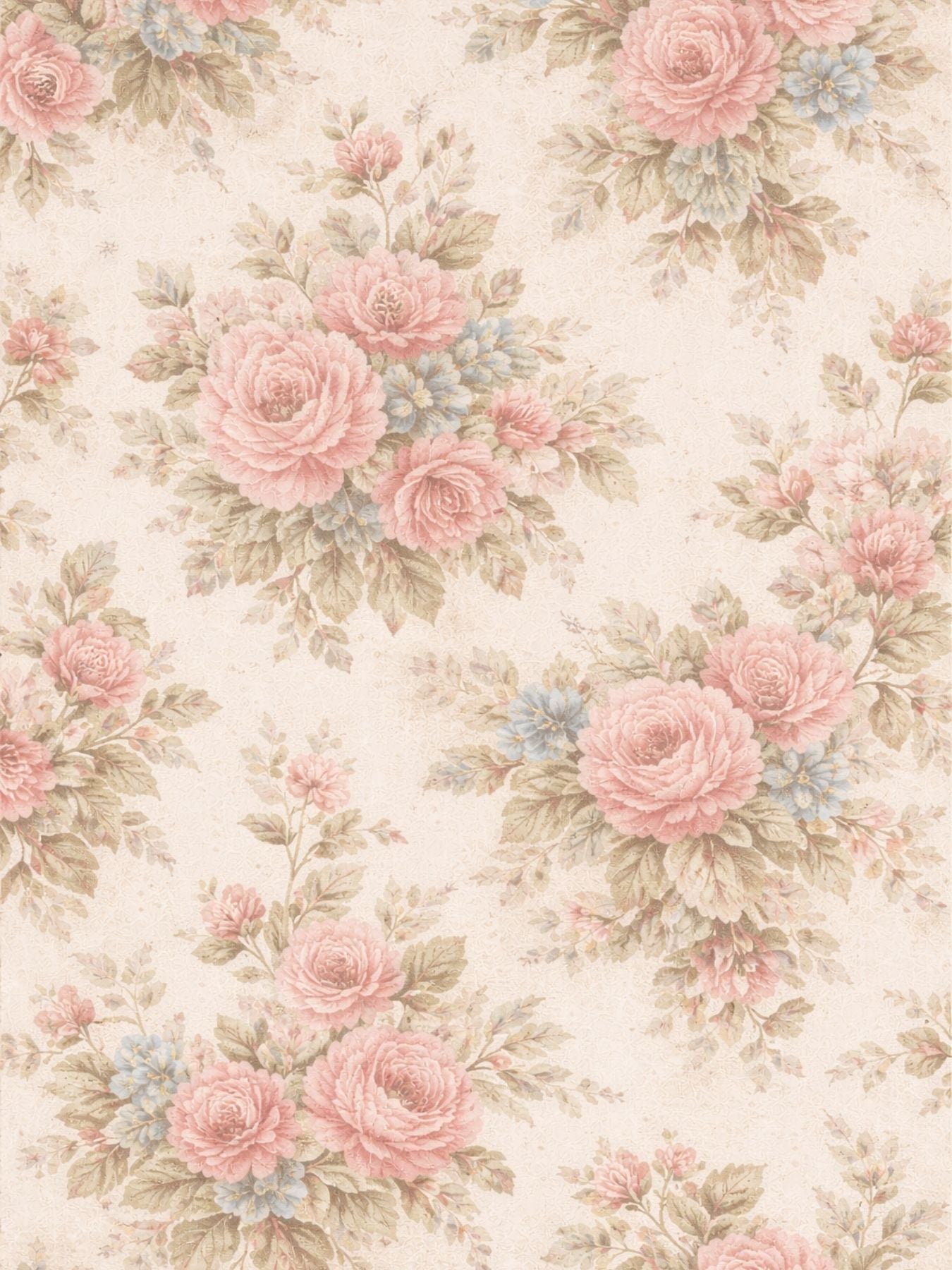 Heritage Blossom Print Armchair