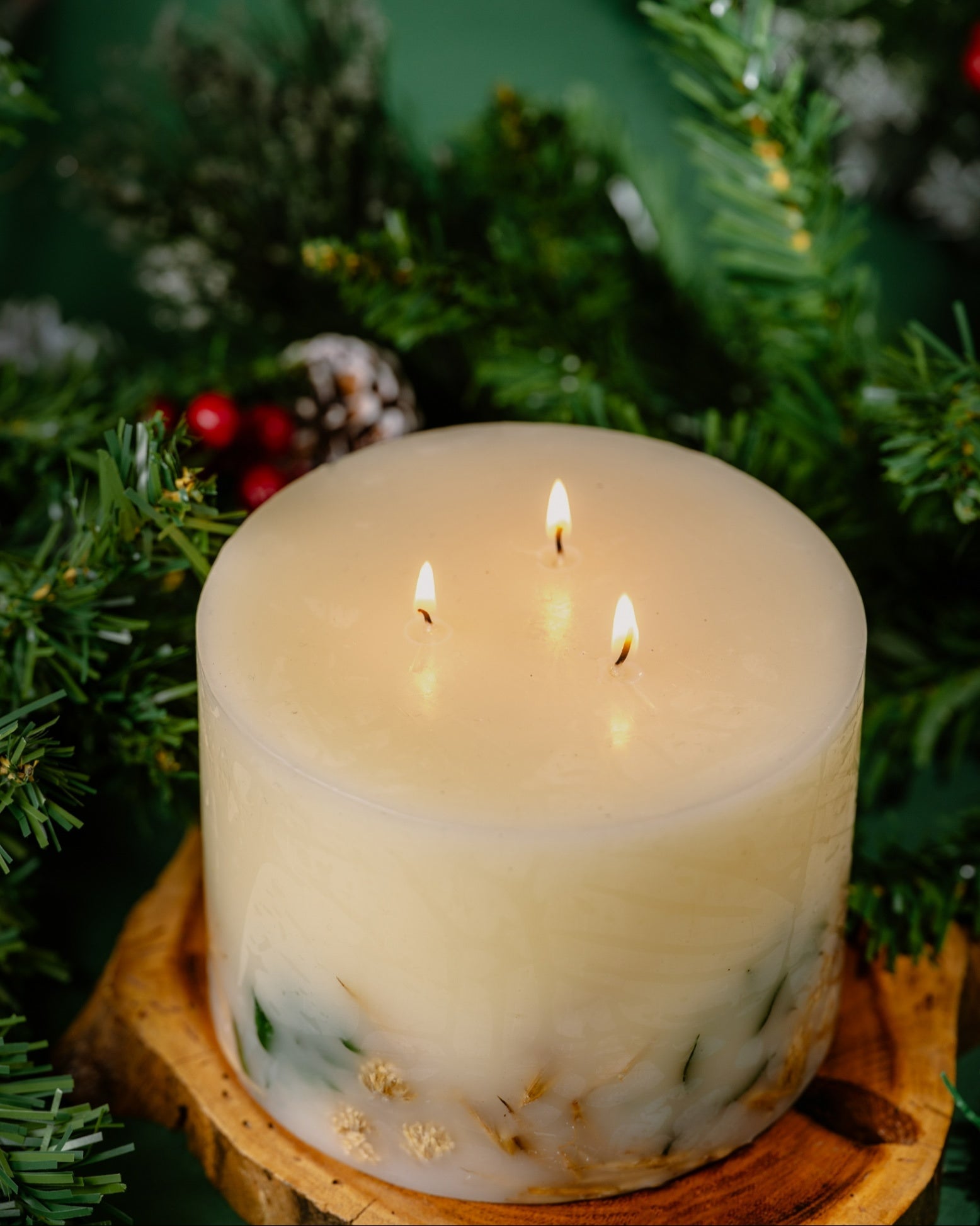Festive Candle 1