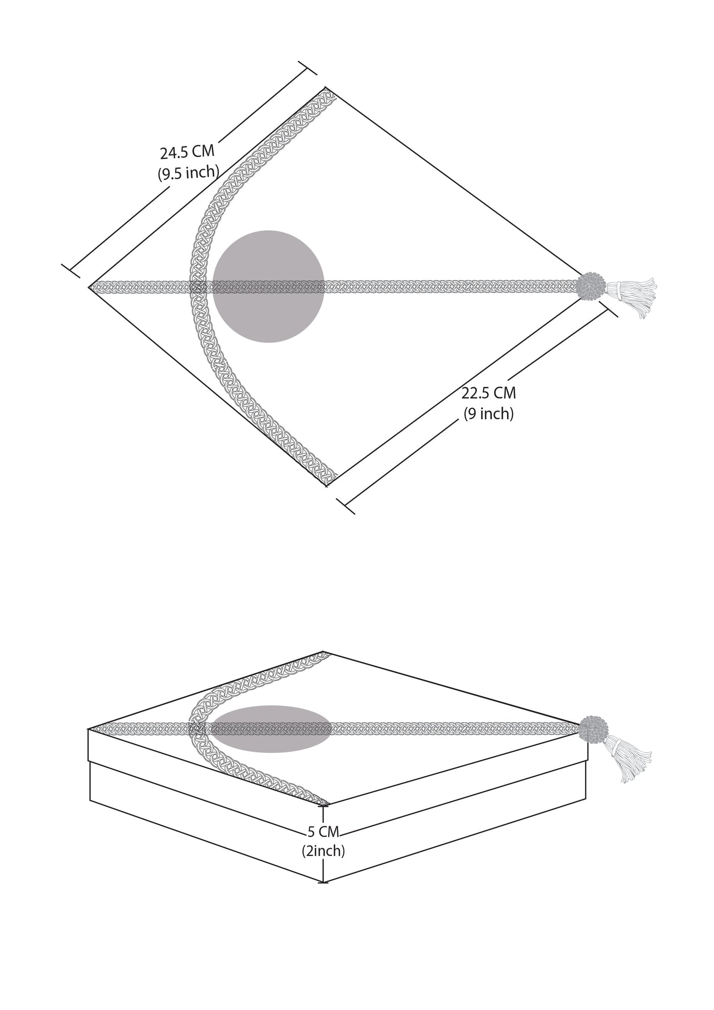 Kite Shape Box