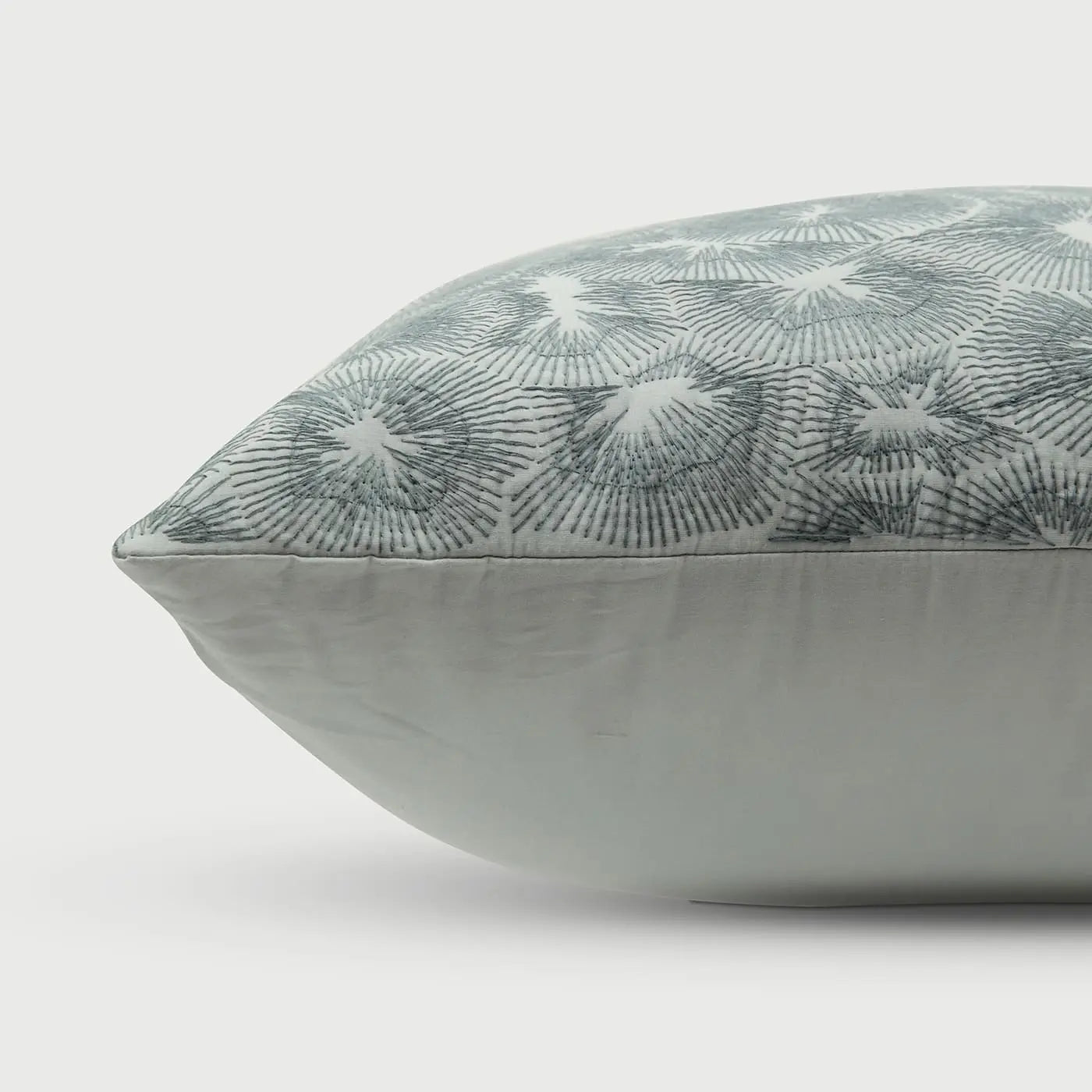 Kiwi Baby Blue Cotton Cushion Cover SanctuaryLiving