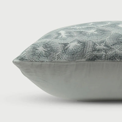 Kiwi Baby Blue Cotton Cushion Cover SanctuaryLiving