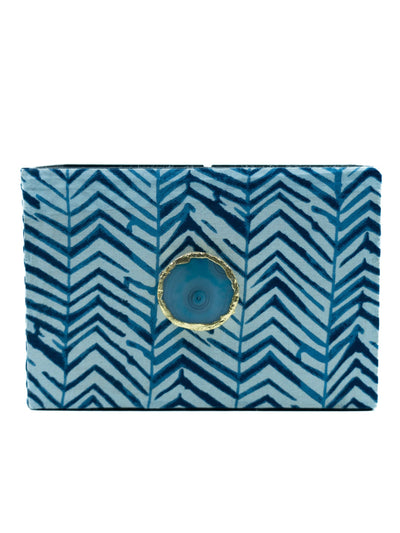 Blue Zebra Cutlery Holder