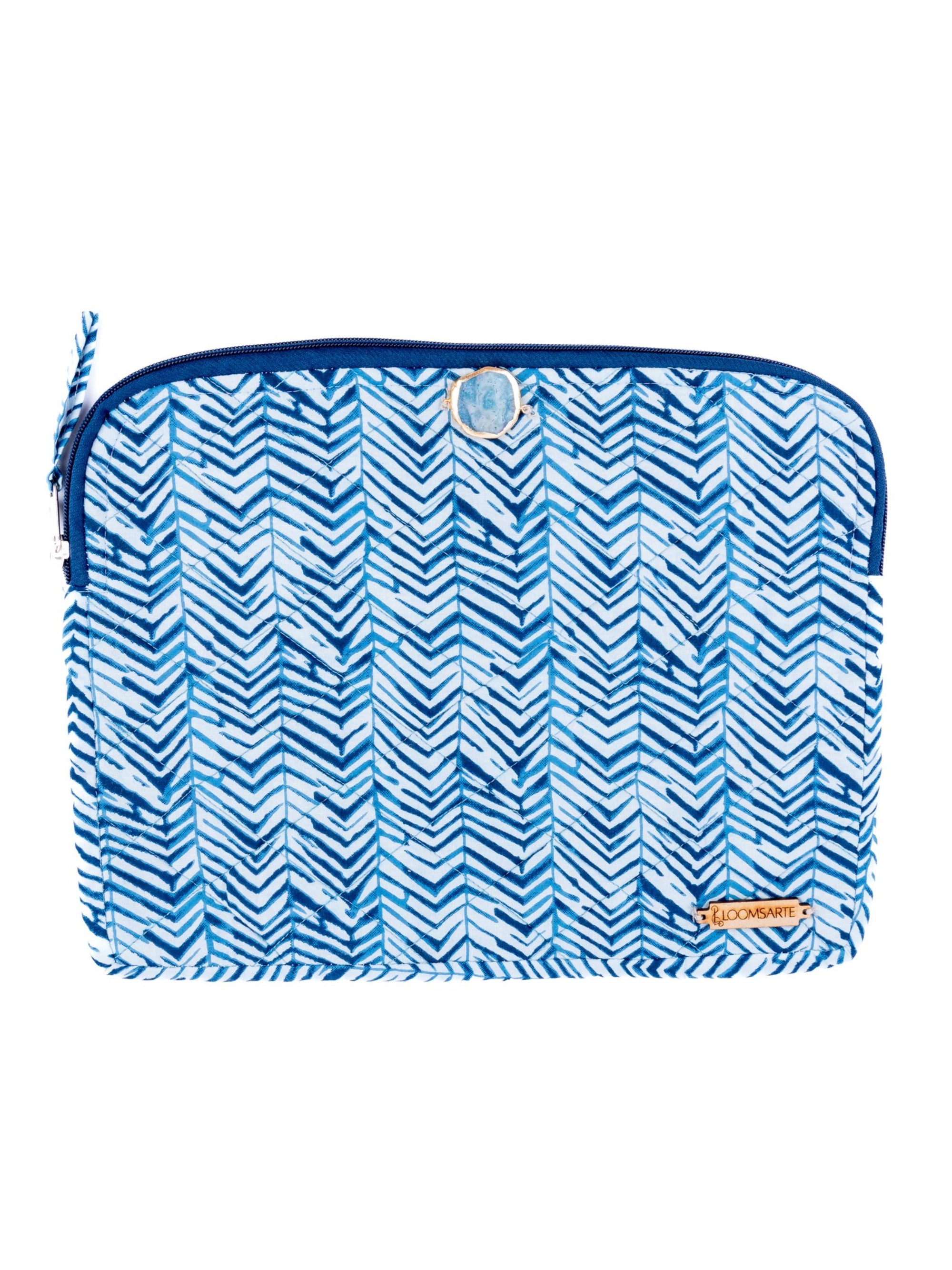 Blue Zebra Ipad Sleeve