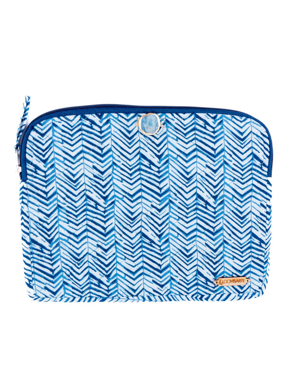 Blue Zebra Ipad Sleeve