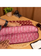 Red Bagru Ipad Sleeve