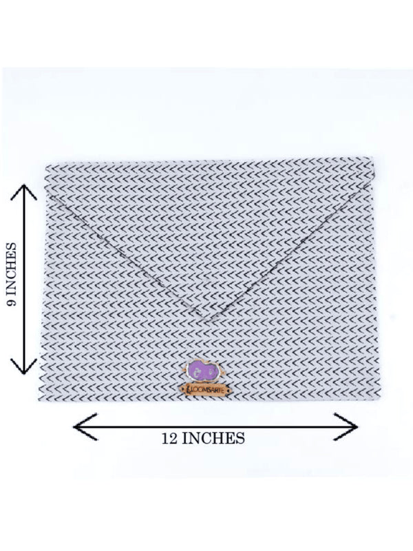 Black & White Ipad Envelope Sleeve