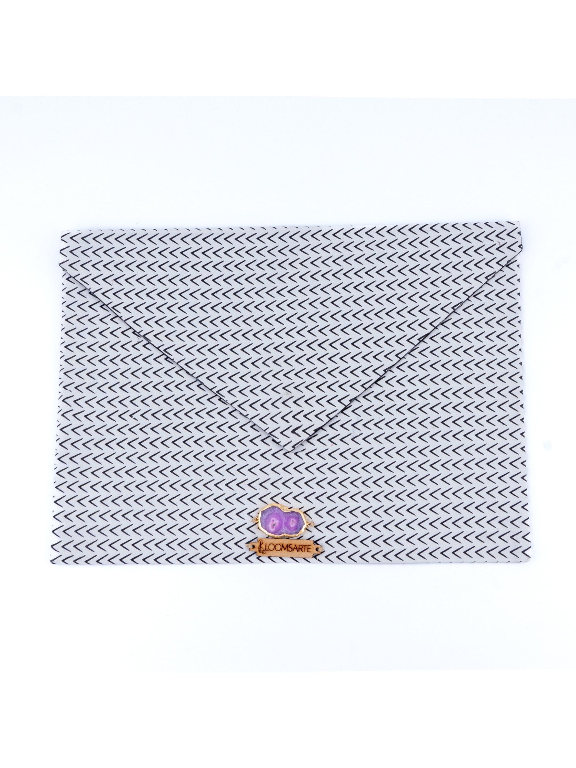 Black & White Ipad Envelope Sleeve