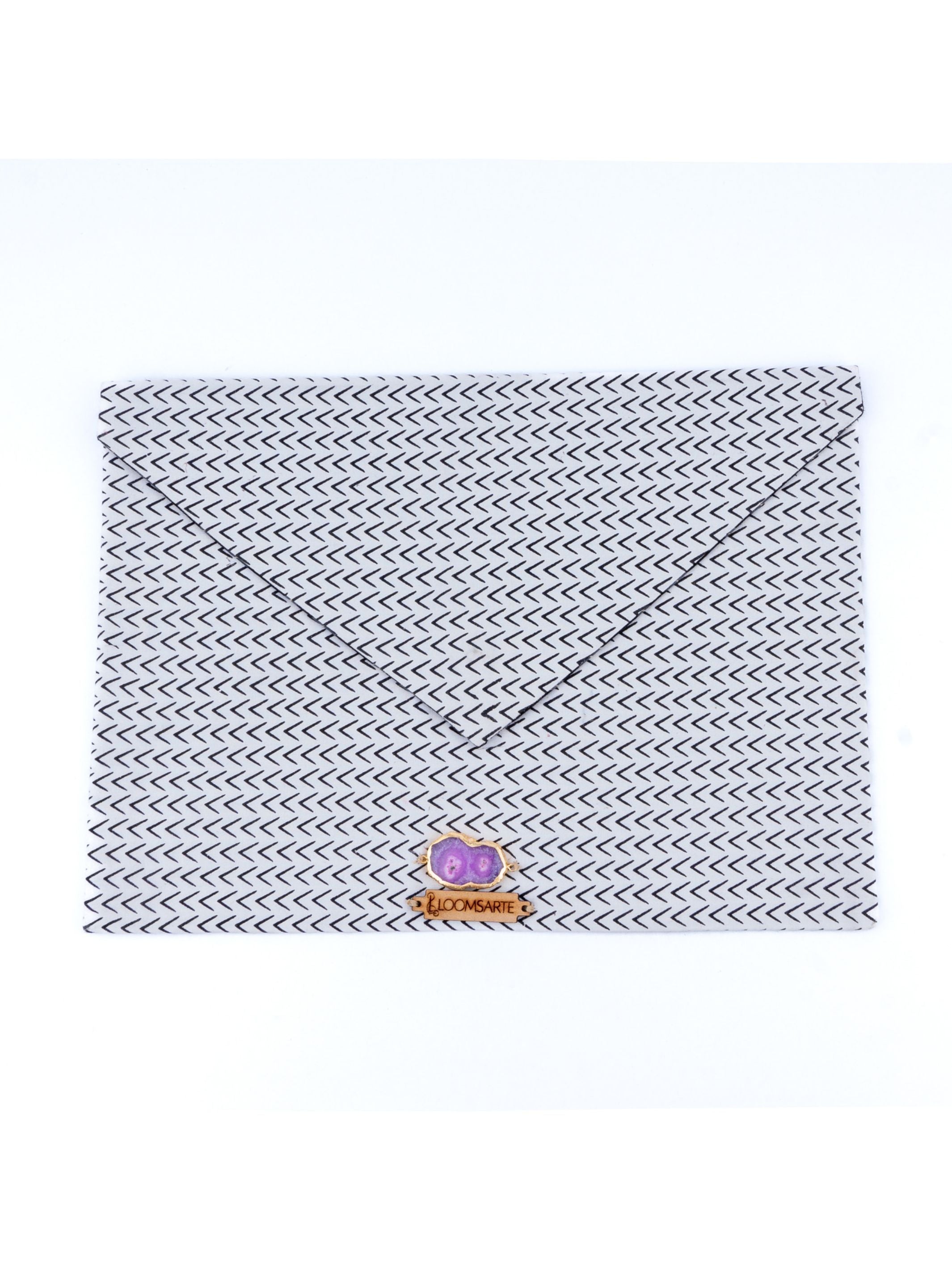 Black & White Ipad Envelope Sleeve