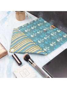 Green Lagoon Ipad Envelope Sleeve