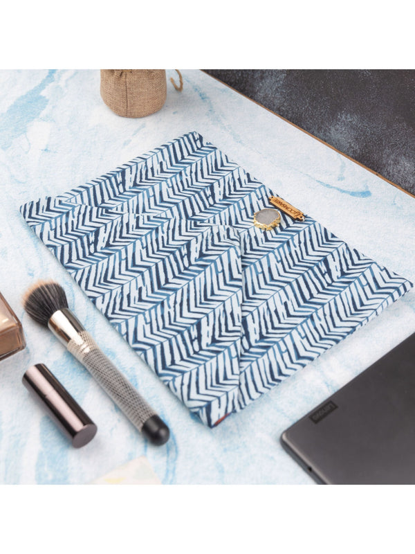 Blue Zebra Ipad Envelope Sleeve
