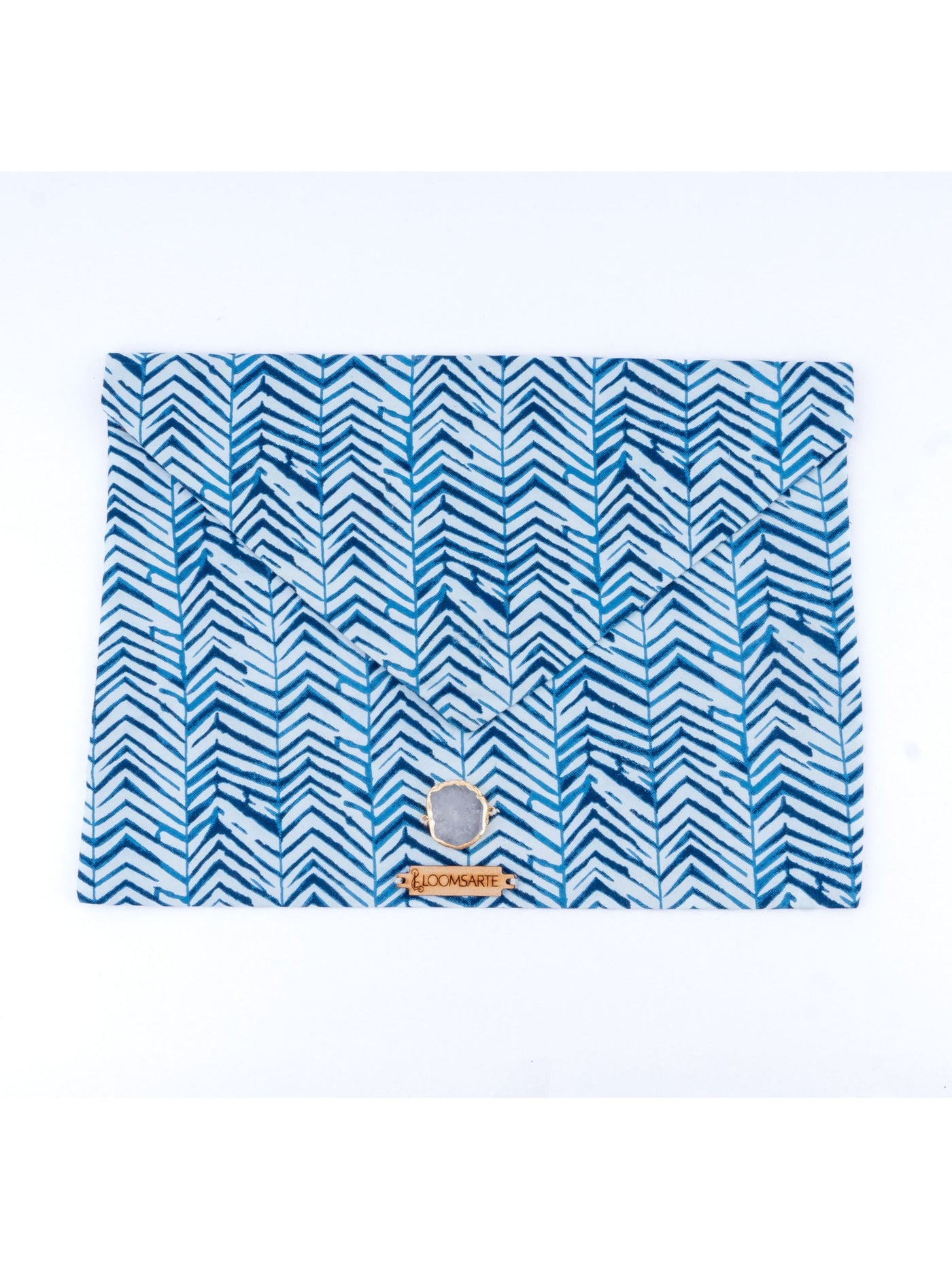 Blue Zebra Ipad Envelope Sleeve