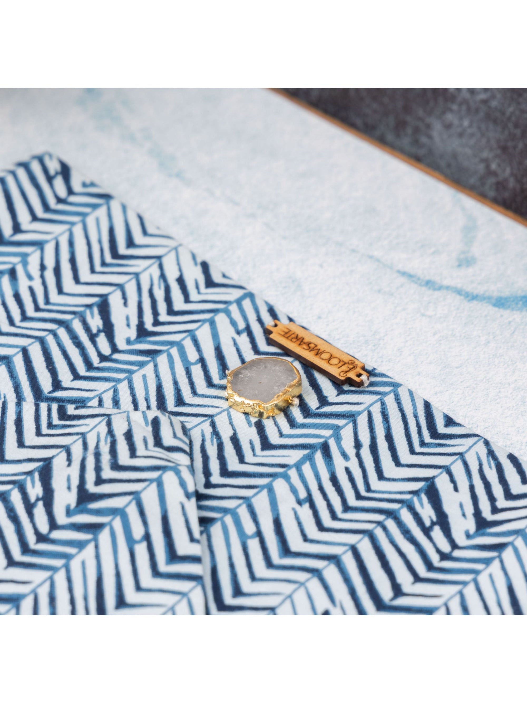 Blue Zebra Ipad Envelope Sleeve