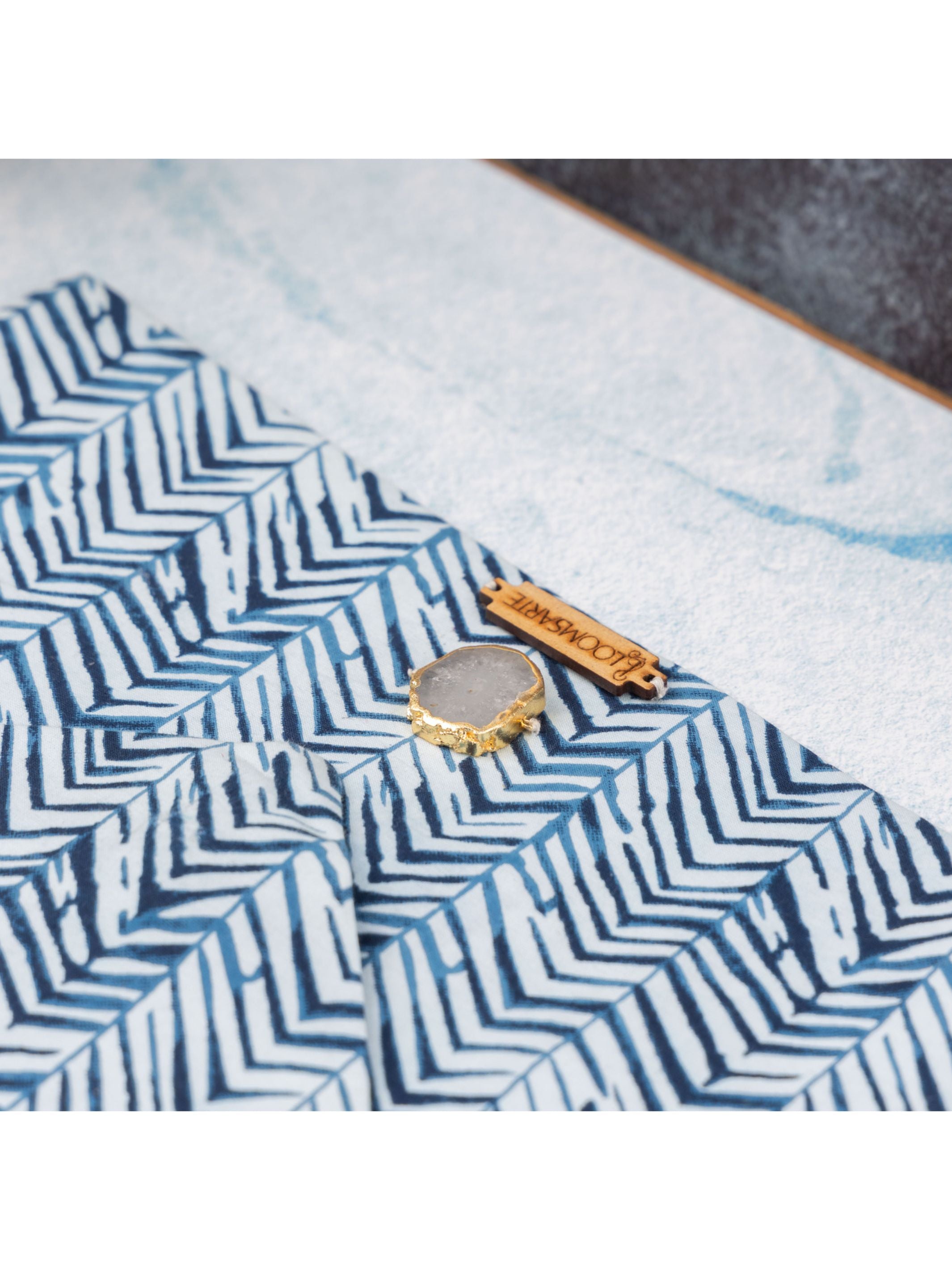 Blue Zebra Ipad Envelope Sleeve