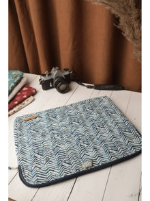 Blue Zebra Laptop Sleeve