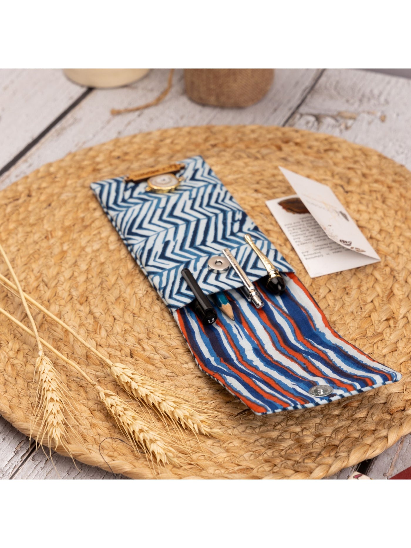 Blue Zebra Multiutility Pouch