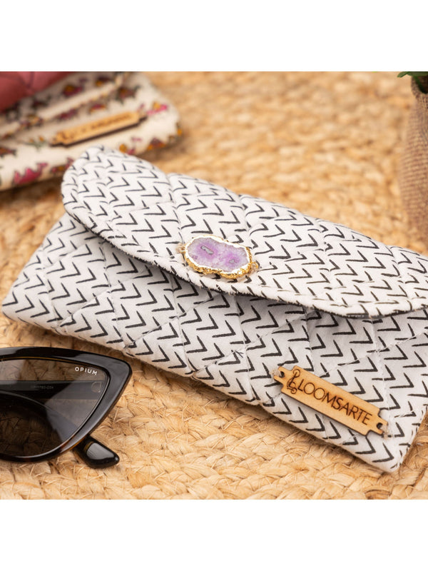 Black & White Spectacle Case