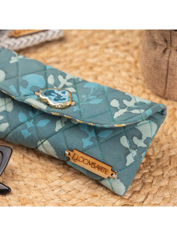 Green Lagoon Spectacle Case