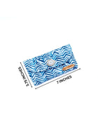 Blue Zebra Spectacle Case